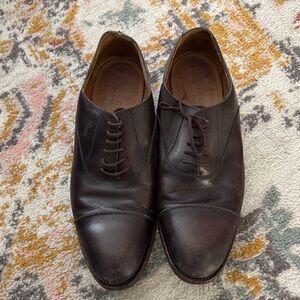 Gucci Dark Brown Leather Oxfords